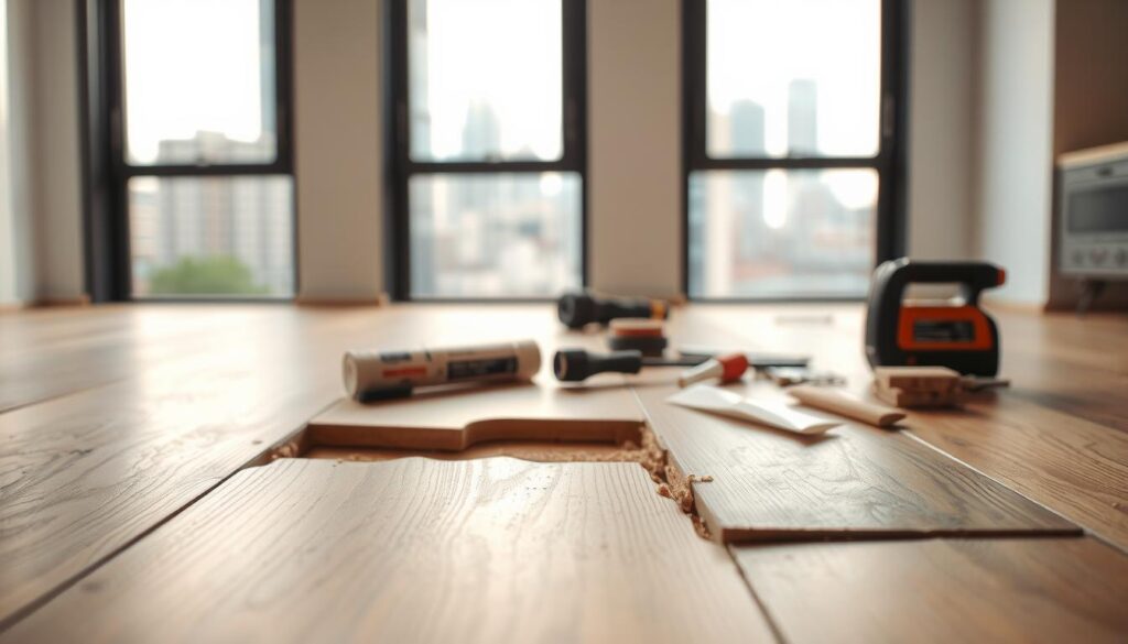 flooring repair cost factors assessment