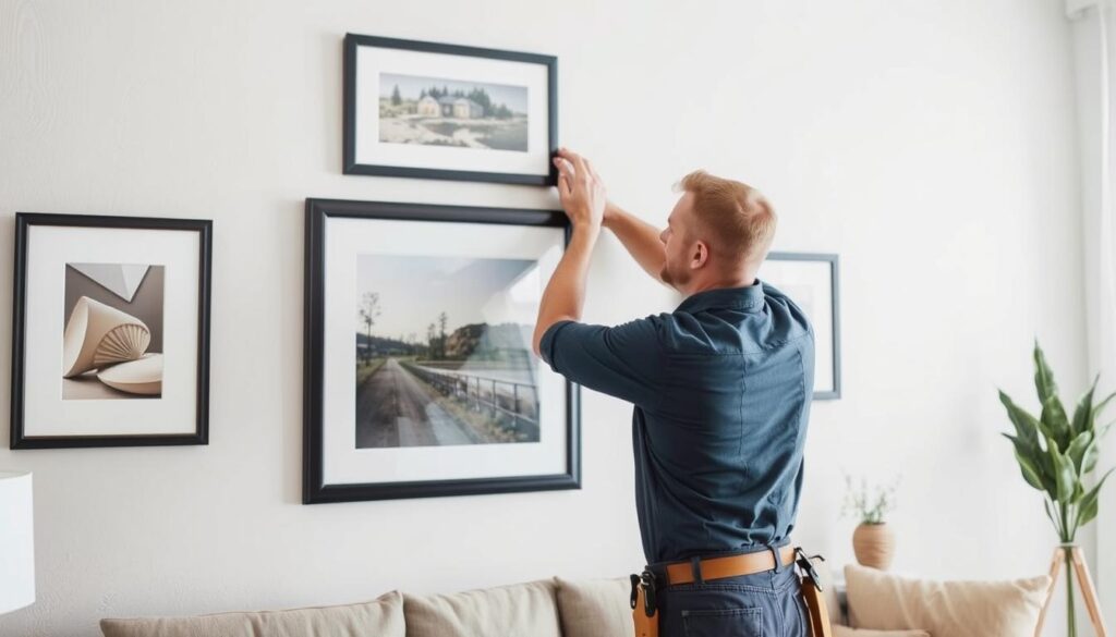 picture hanging prices