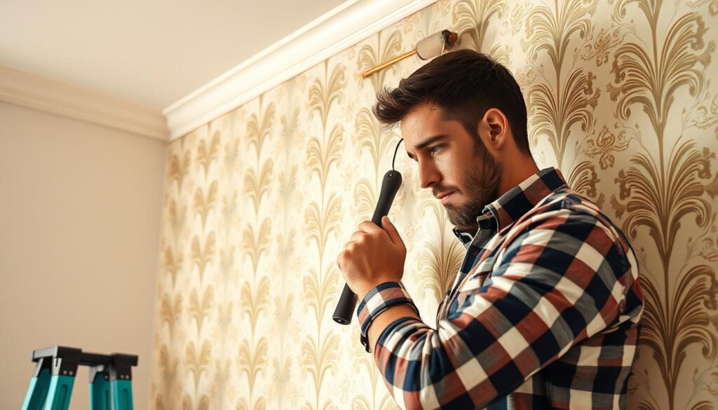 quality wallpaper installation process