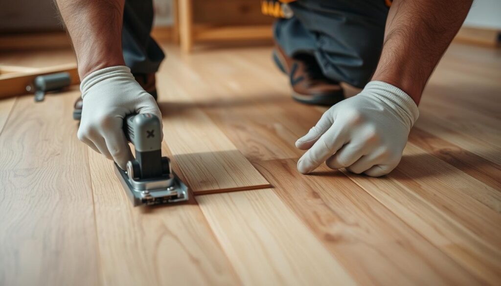 A neatly organized display of laminate flooring repair price ranges across the Gauteng region. The foreground showcases various laminate samples in a clean, well-lit studio setting, with tools and materials used for repairs visible. The middle ground features a clear breakdown of repair costs per square meter, accounting for factors like material quality, labor, and travel. The background subtly depicts the Gauteng skyline, hinting at the geographical scope of the pricing information. The overall mood is professional, informative, and visually appealing, supporting the comprehensive nature of the article's subject matter. A neatly organized display of laminate flooring repair price ranges across the Gauteng region. The foreground showcases various laminate samples in a clean, well-lit studio setting, with tools and materials used for repairs visible. The middle ground features a clear breakdown of repair costs per square meter, accounting for factors like material quality, labor, and travel. The background subtly depicts the Gauteng skyline, hinting at the geographical scope of the pricing information. The overall mood is professional, informative, and visually appealing, supporting the comprehensive nature of the article's subject matter.