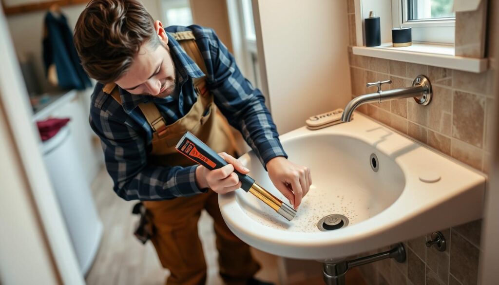 A well-lit, high-resolution scene showcasing the different types of basin installations and their associated costs. In the foreground, a display of various basin styles including pedestal, wall-mounted, and vessel sinks, each labeled with their respective price ranges. In the middle ground, a detailed close-up of the installation process for a drop-in basin, highlighting the necessary components and their costs. In the background, a minimalist bathroom interior with natural lighting, providing context for the basin installation types. The overall scene conveys a sense of professionalism and attention to detail, suitable for an informative article on basin installation costs. A well-lit, high-resolution scene showcasing the different types of basin installations and their associated costs. In the foreground, a display of various basin styles including pedestal, wall-mounted, and vessel sinks, each labeled with their respective price ranges. In the middle ground, a detailed close-up of the installation process for a drop-in basin, highlighting the necessary components and their costs. In the background, a minimalist bathroom interior with natural lighting, providing context for the basin installation types. The overall scene conveys a sense of professionalism and attention to detail, suitable for an informative article on basin installation costs.