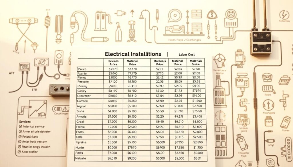 Electrical Installation Pricing