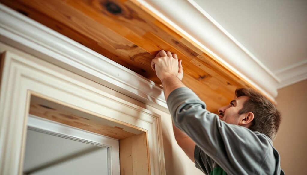 a detailed, technical rendering of a cornice installation price guide in a clean, minimalist style. the image shows a corner of a room with a cornice molding installed, along with a price list and specifications for different cornice sizes, materials, and installation costs. the lighting is soft and natural, with a bright, airy feel. the camera angle is slightly elevated to provide a clear view of the cornice and pricing details. the color palette is muted, with grays, whites, and light wood tones predominating. the overall mood is professional and informative, conveying the practical details of cornice installation pricing in a visually appealing way. a detailed, technical rendering of a cornice installation price guide in a clean, minimalist style. the image shows a corner of a room with a cornice molding installed, along with a price list and specifications for different cornice sizes, materials, and installation costs. the lighting is soft and natural, with a bright, airy feel. the camera angle is slightly elevated to provide a clear view of the cornice and pricing details. the color palette is muted, with grays, whites, and light wood tones predominating. the overall mood is professional and informative, conveying the practical details of cornice installation pricing in a visually appealing way.