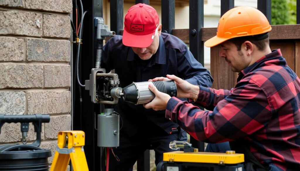 gate motor installation prices